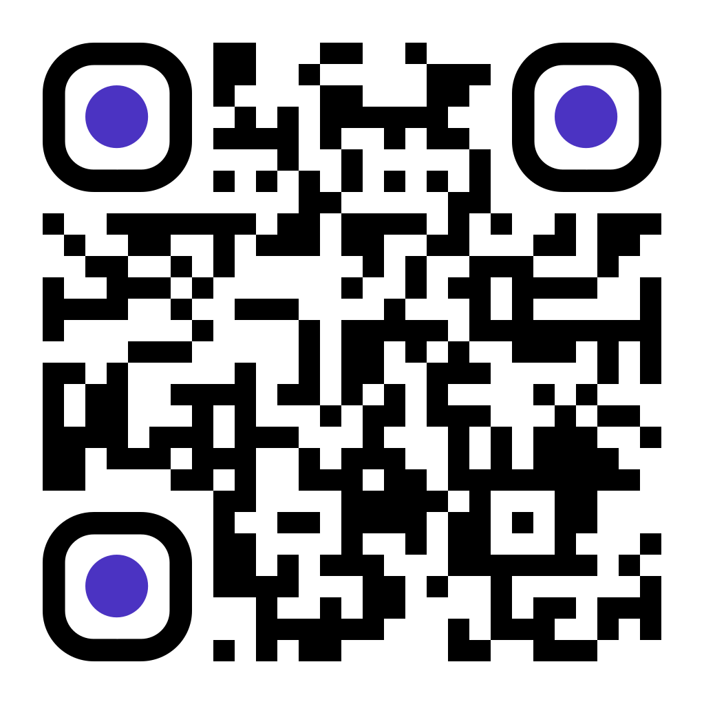 QR code to view 3D digital menu for restaurants